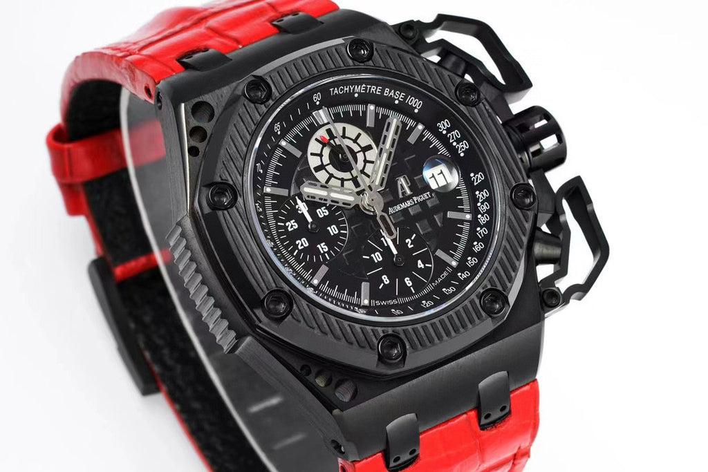 Audemars Piguet Men's Skeleton Bezel Mechanical Watch #96924