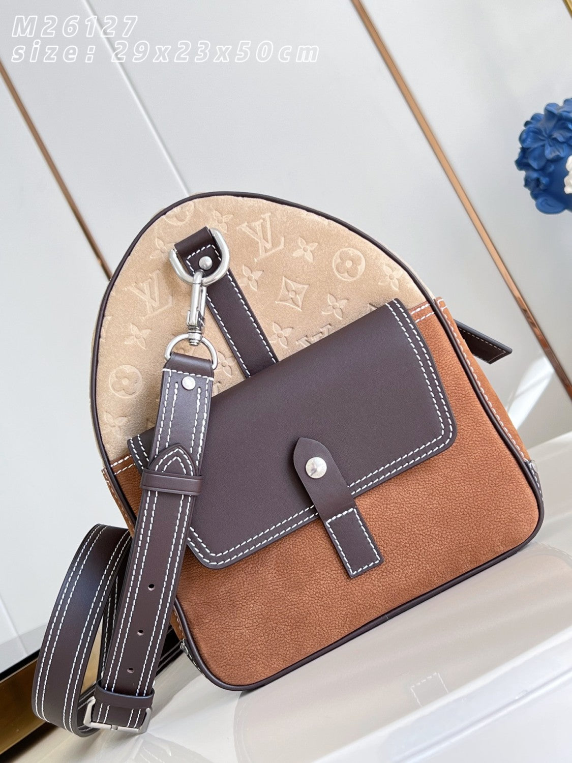 Louis Vuitton Keepall Bandoulière 50 Autres Cuirs Monogram Travel M26127 #336389