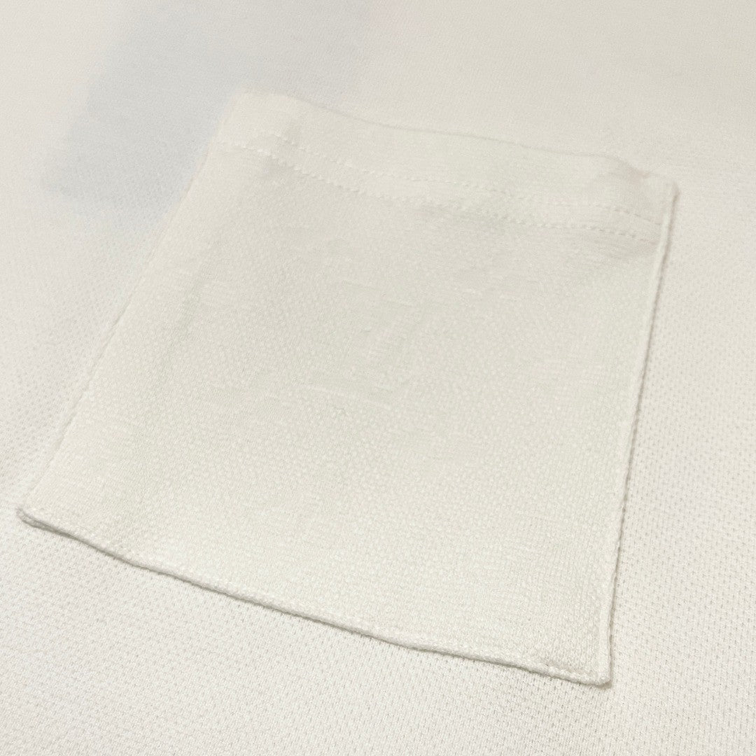 Louis Vuitton Men's Summer Solid Colour Pocket Round Neck Cotton Short Sleeve T-Shirt #74562
