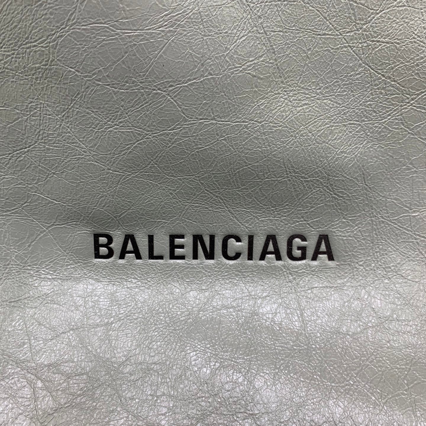 Balenciaga Women's Old Hardware Accessories Zipper Closure Sheep Leather Tote Bag Single Shoulder Crossbody Bags #75936