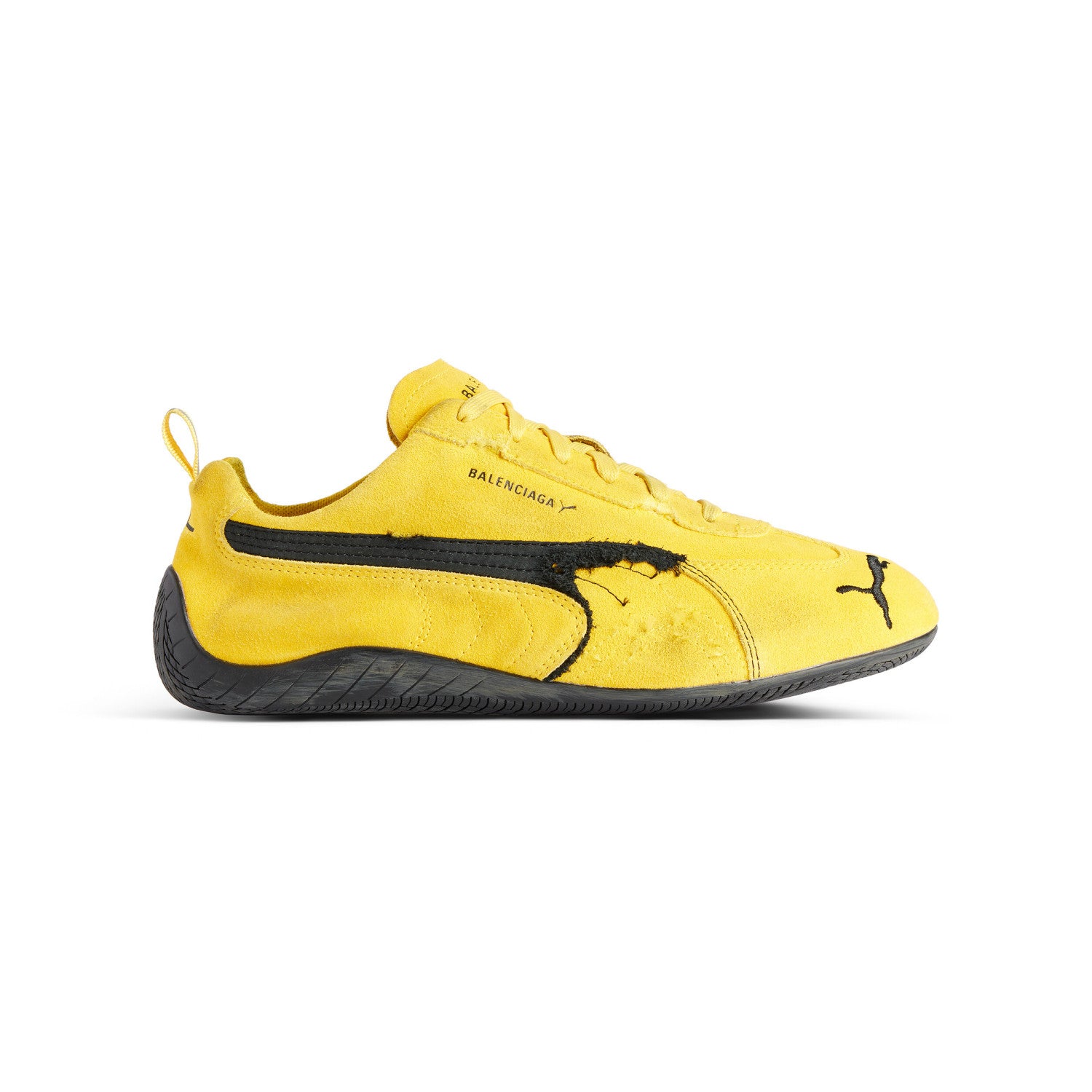 Balenciaga X PUMA SPEEDCAT BALENCIAGA Men's And Women's Spring/fall Fashion Casual Round Toe Lace Up Flat Low Top Thin Suede Sneakers Casual Shoes #79286