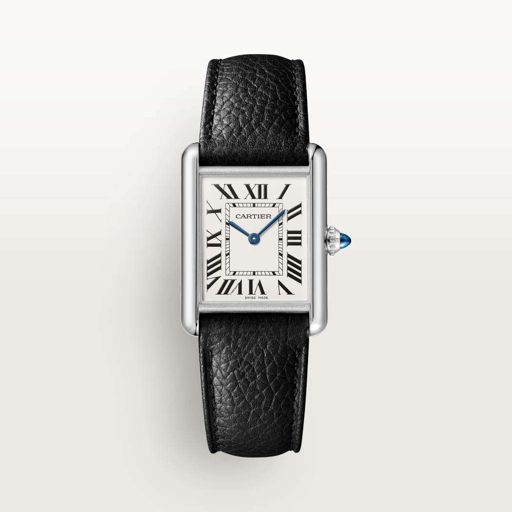 Cartier Tank Must De Cartier Watch Women's Large Gold And Silver Fashionable Temperament Watch #81211