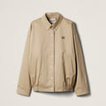 MiuMiu Men's Women's Spring & Autumn Twill Cotton Logo Embroidery Solid Color Single Breasted Long Sleeve Jacket Coat #81282