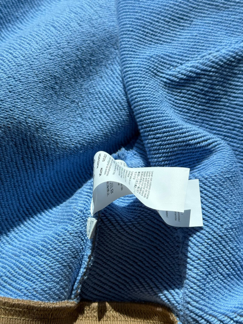 Loewe Zip-up Hoodie in Cotton Beige #333808