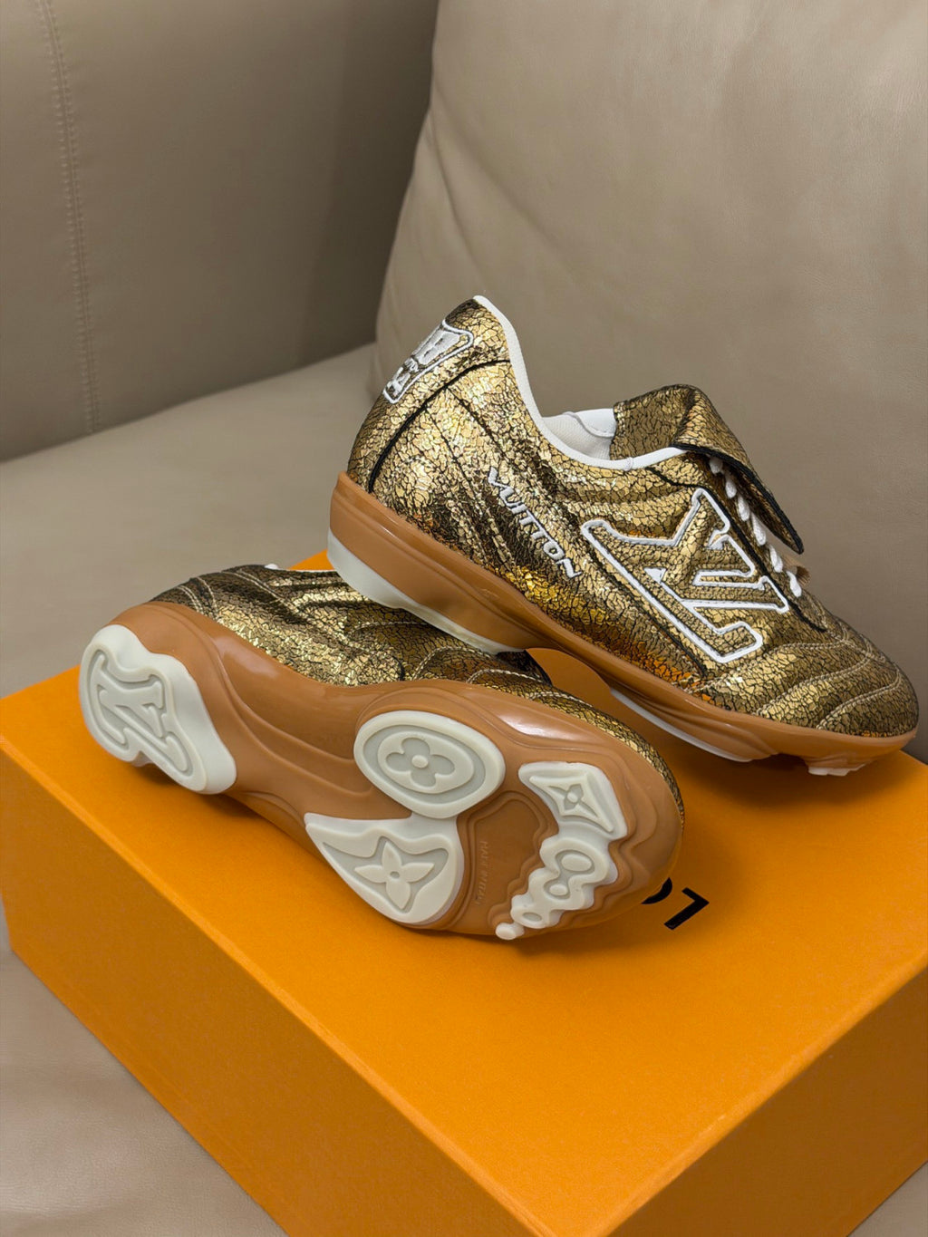 Louis Vuitton LV Footprint Soccer Sneaker  Shoes 1AJALP #336876