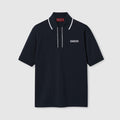 Gucci Men's Summer Solid Colour Logo Printed Stripe Polo Neck Short Sleeve T-Shirt #76733