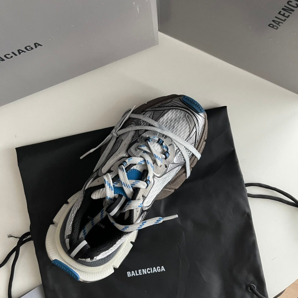 Balenciaga Men's Women's Spring Summer Autumn Solid Color Casual Round Toe Lace Up 3XL Sneakers Low Top Dad Shoes #76616