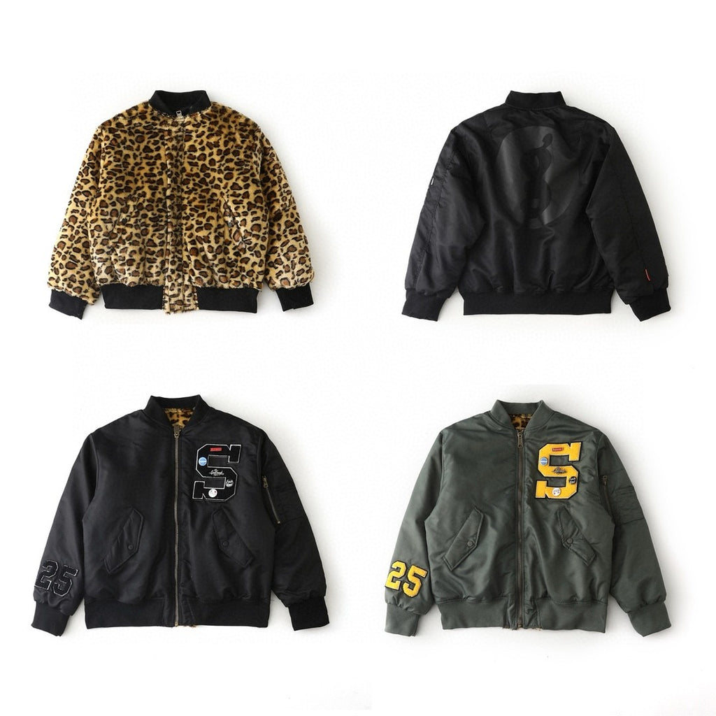 Supreme Supreme X Hiroshi Fujiwara Goodenough Collaboration Men's Autumn/winter Ss25 Patch Logo Design Zip-up Long-sleeved Jacket Includes Eight Diy Customisation Badges Ngvp #2627