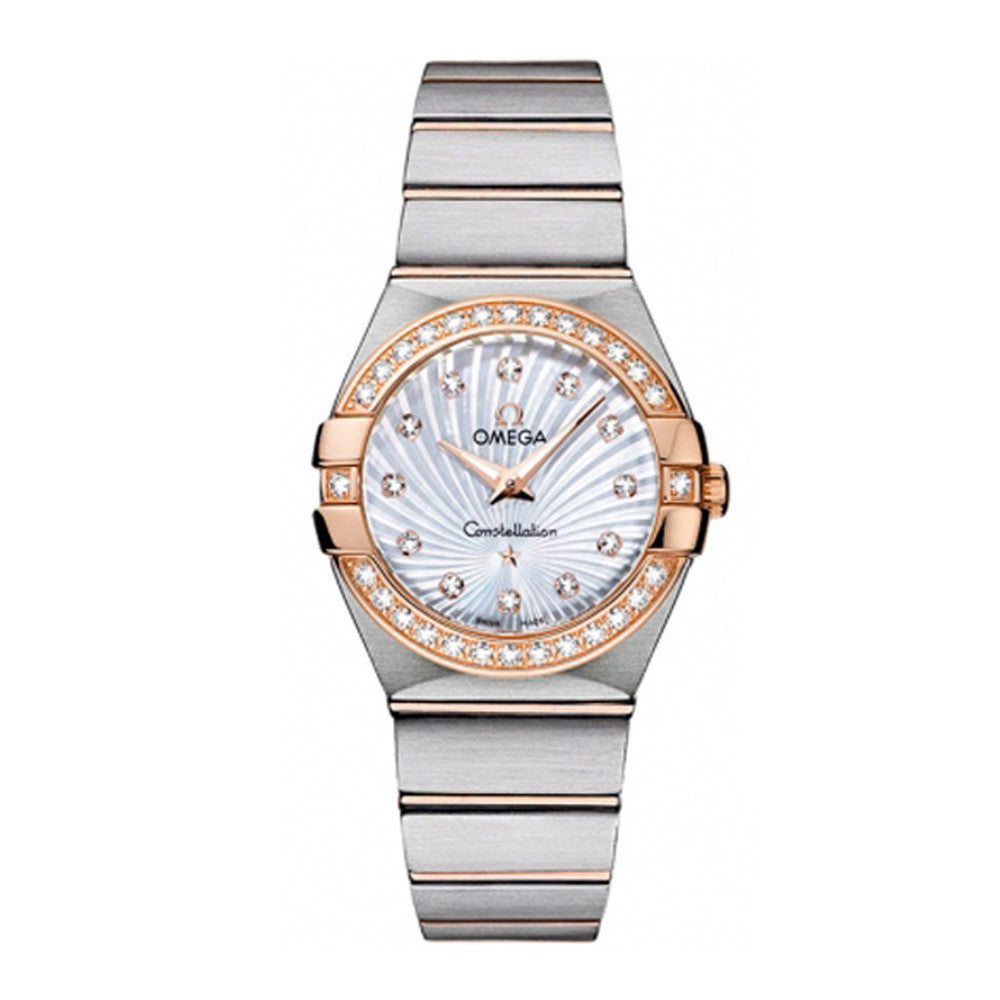 OMEGA Women's Anti-Glare Sapphire Mirror Swiss Quartz Watch #96952