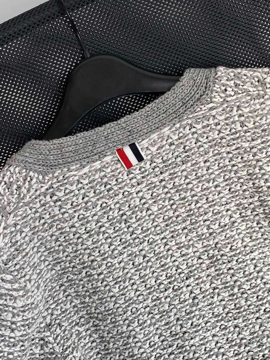 Thom Browne Men's Women's Autumn And Winter Solid Color Knit Long Sleeve Wool Cardigan Jacket Ngvp #9513