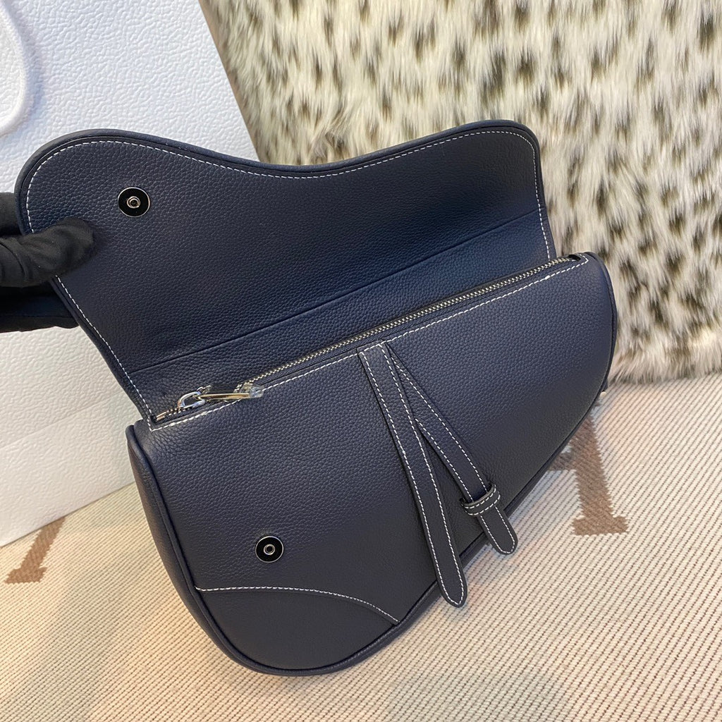 Dior Men's Leather Saddle Crossbody Chest Waist Shoulder Bag Bags #75217