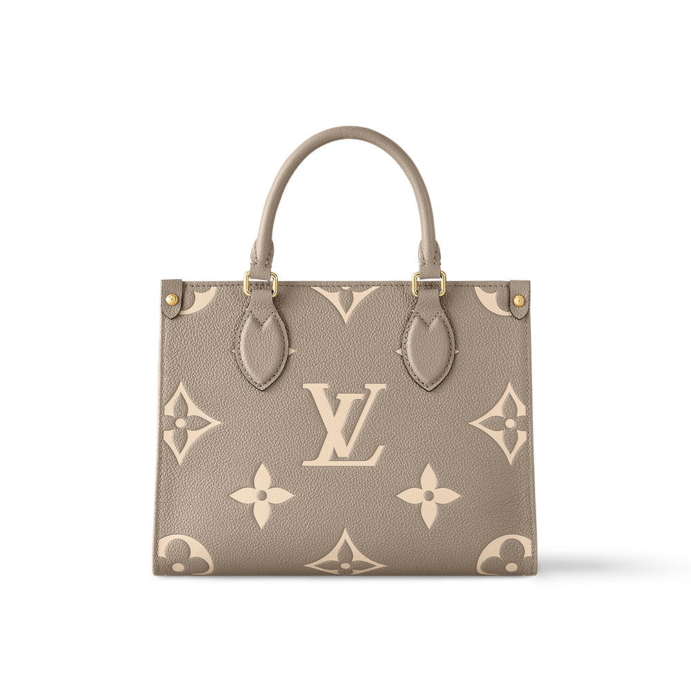 Louis Vuitton OnTheGo PM Bicolor Monogram Empreinte Leather Women's Handbags #333041