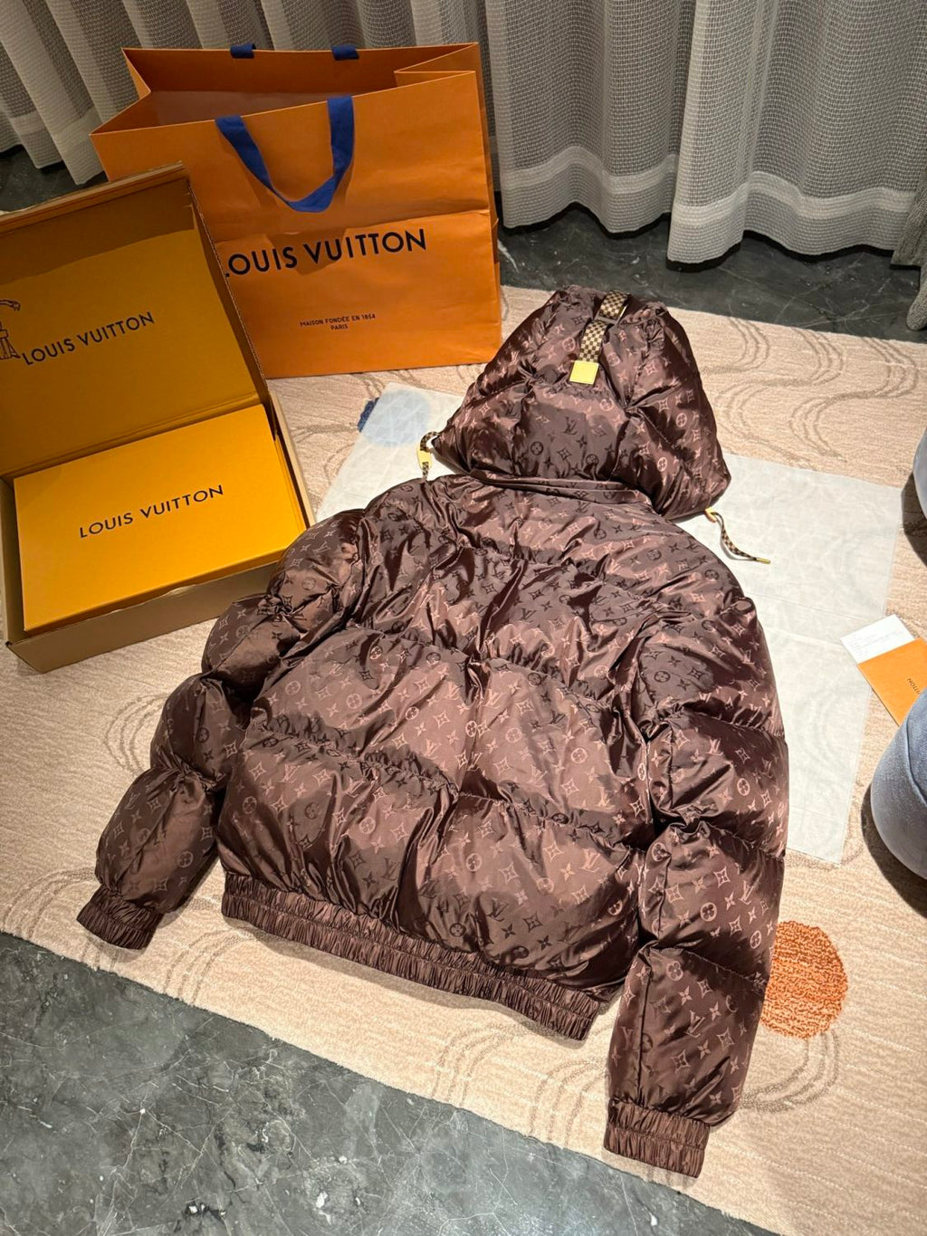 Louis Vuitton Monogram Down Blouson 1AJBCA #335120