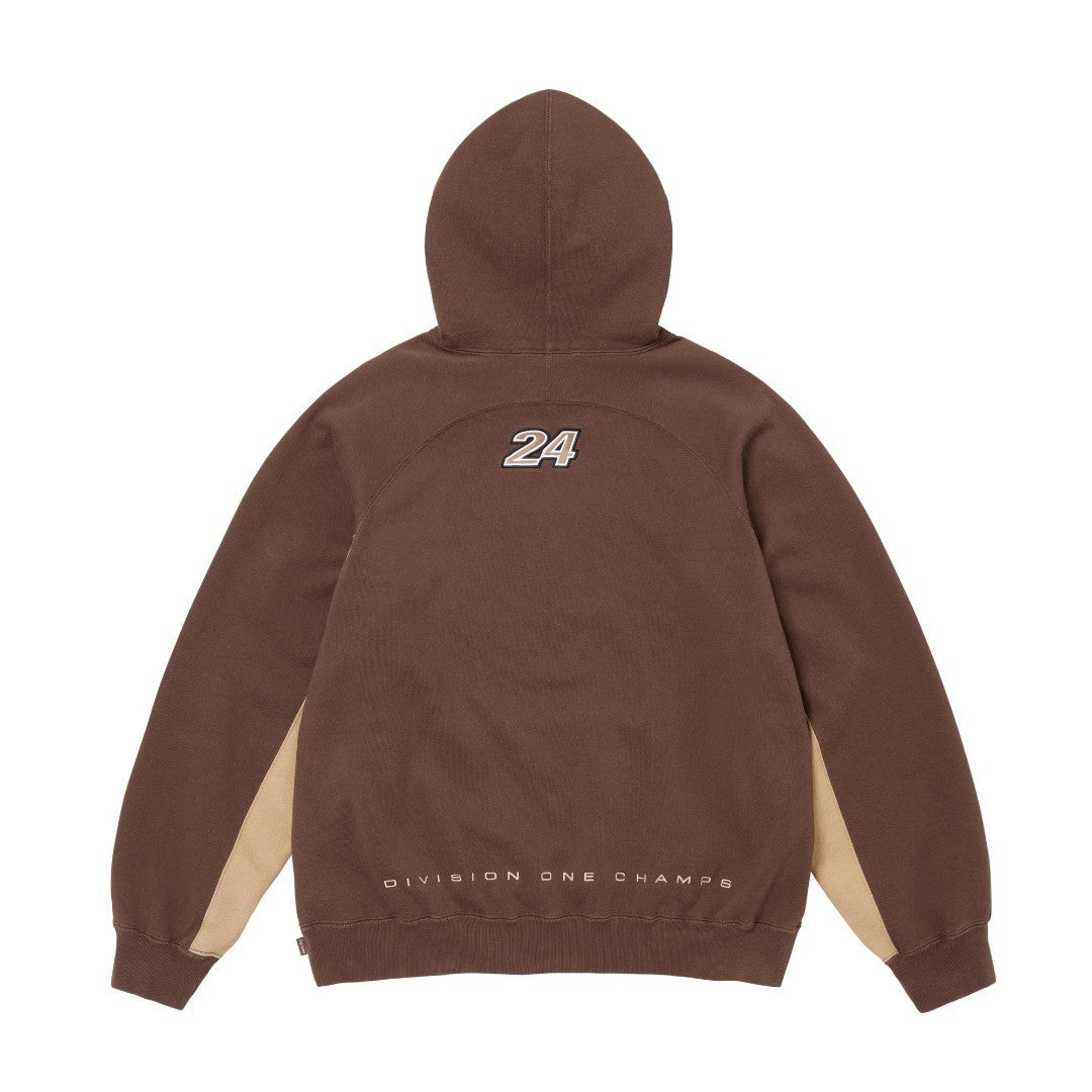 Supreme Men's and Women's Spring and Fall Embroidered Logo Printed Pattern Drawstring Padded Hooded Sweatshirt #75795