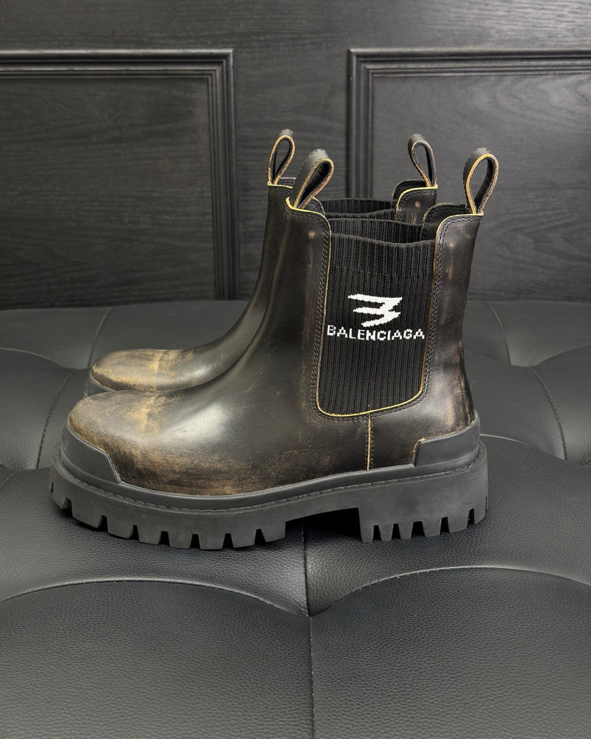 Balenciaga Strike Chelsea Boot Back #378479