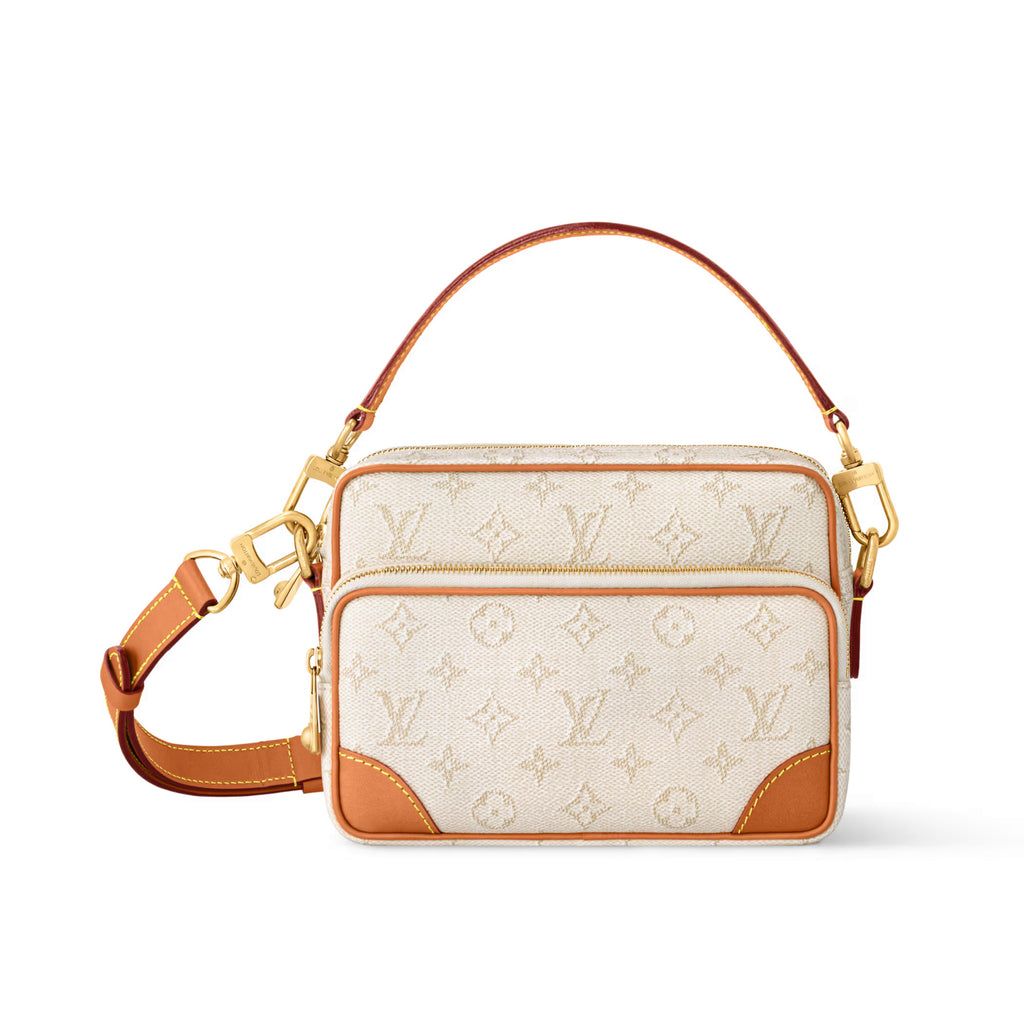 Louis Vuitton Nil Men's and Women's Logo Full Print Detachable Shoulder Strap Coated Canvas Single Shoulder Crossbody Tote Bag Bags #77151