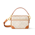 Louis Vuitton Nil Men's and Women's Logo Full Print Detachable Shoulder Strap Coated Canvas Single Shoulder Crossbody Tote Bag Bags #77151