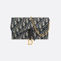 Dior Women's Fashion Classic Oblique Printed Embroidered Leather Saddle Chain Handbag Shoulder Bag Crossbody Bag Bags S5614CTZQ_M928 #78438