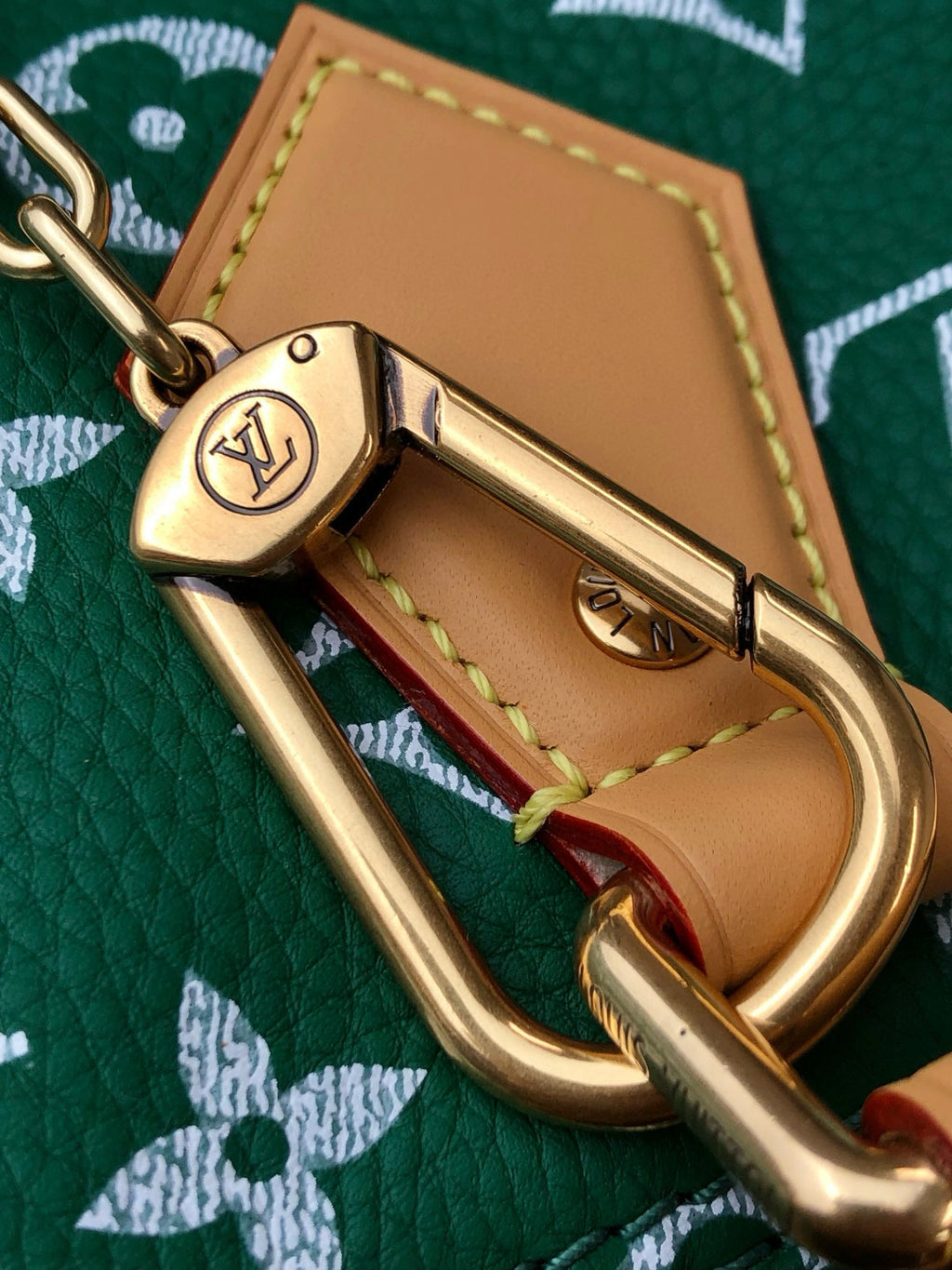 Louis Vuitton Women's Fashion Classic Grass Green Logo Zipper Closure Leather Shoulder Bag Handbags In Small Medium And Large Sizes Crossbody Bag Bags #78661