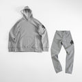 Chrome Hearts Hooded Sweatshirt Pullover Sweatpants Set Suit Grey #96679