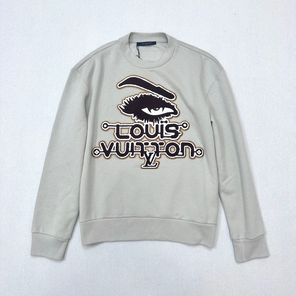 Louis Vuitton Cotton Long Sleeved Printed Sweater #96178