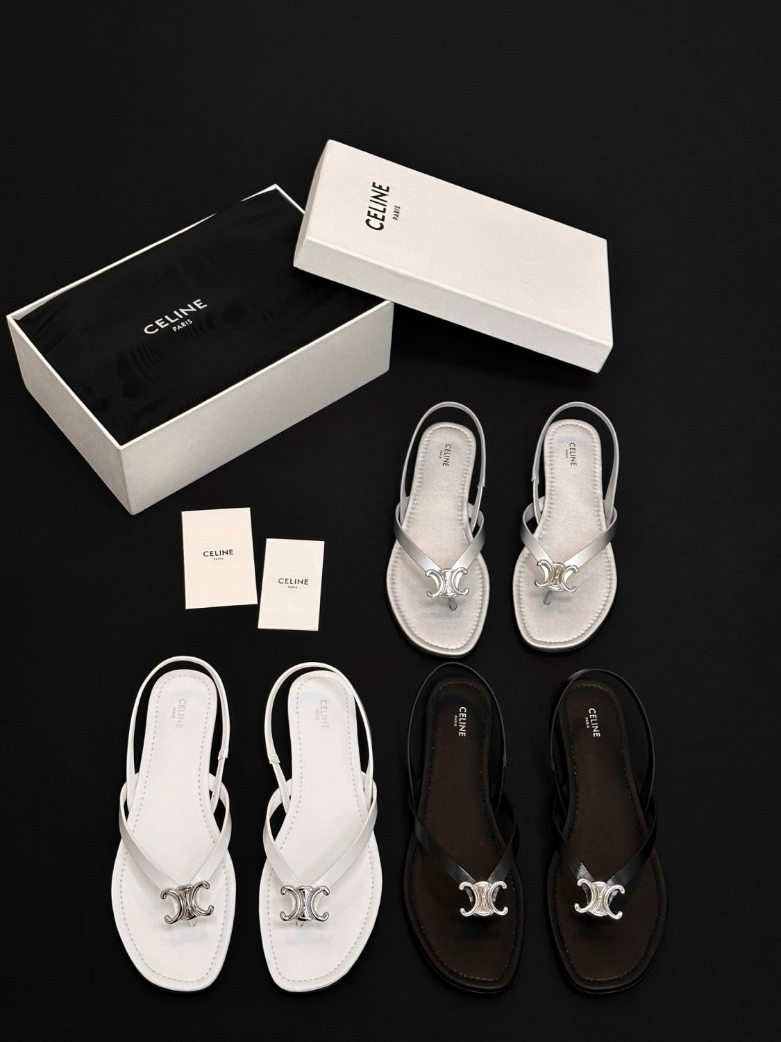 CELINE BIKI SANDAL IN CALFSKIN #384469