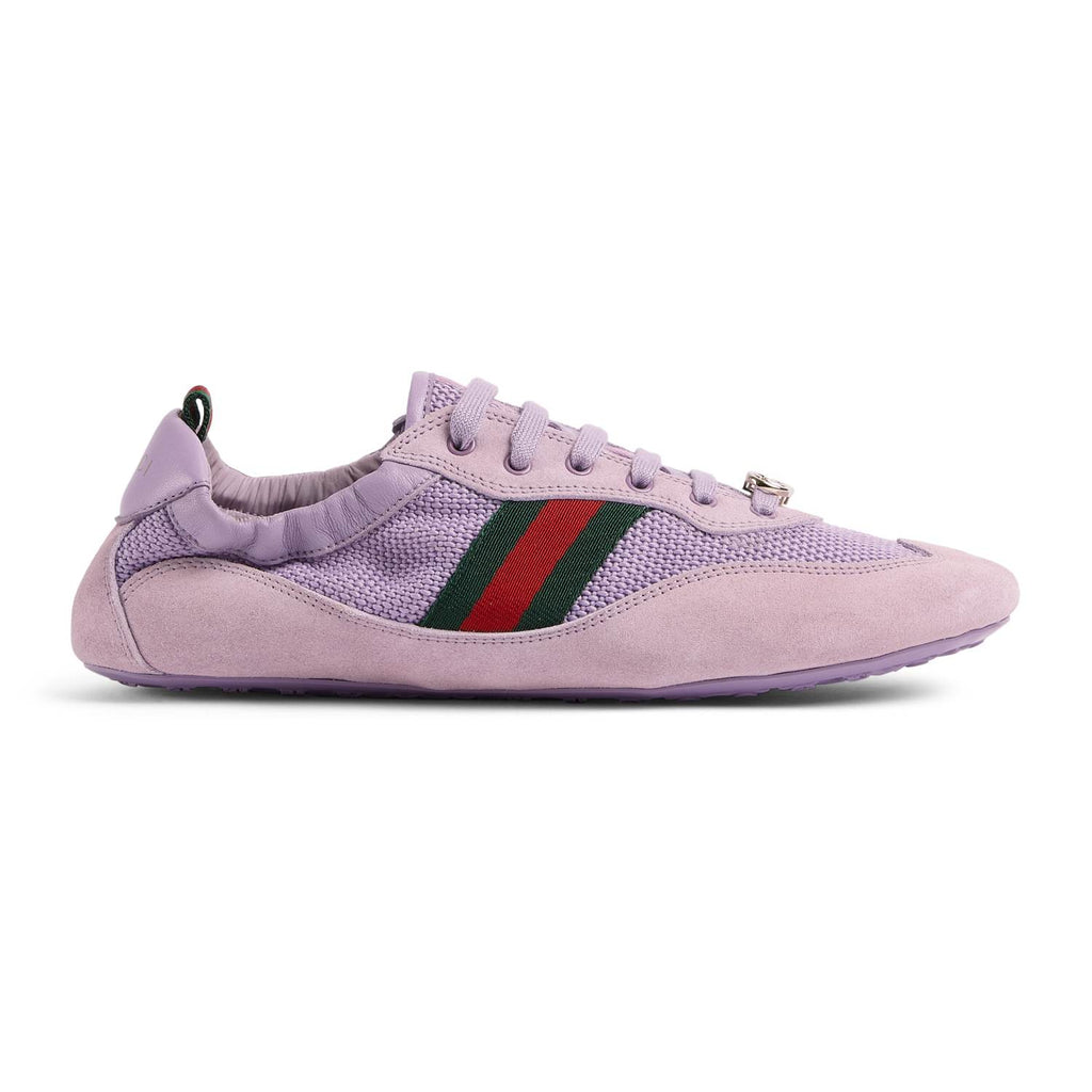 Gucci White GG Canvas Gucci Shift Series Women's Sneakers #333045