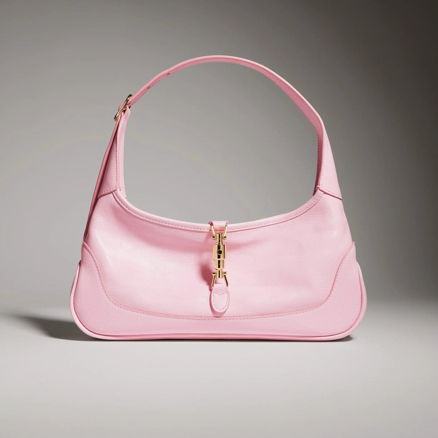 Gucci Jackie Slim Series Medium Shoulder Bag La Famiglia Series Demna Clutch Pink Underarm Bag Classic Vintage Elegant Casual Bags 863137AAGDJ5825 #197407
