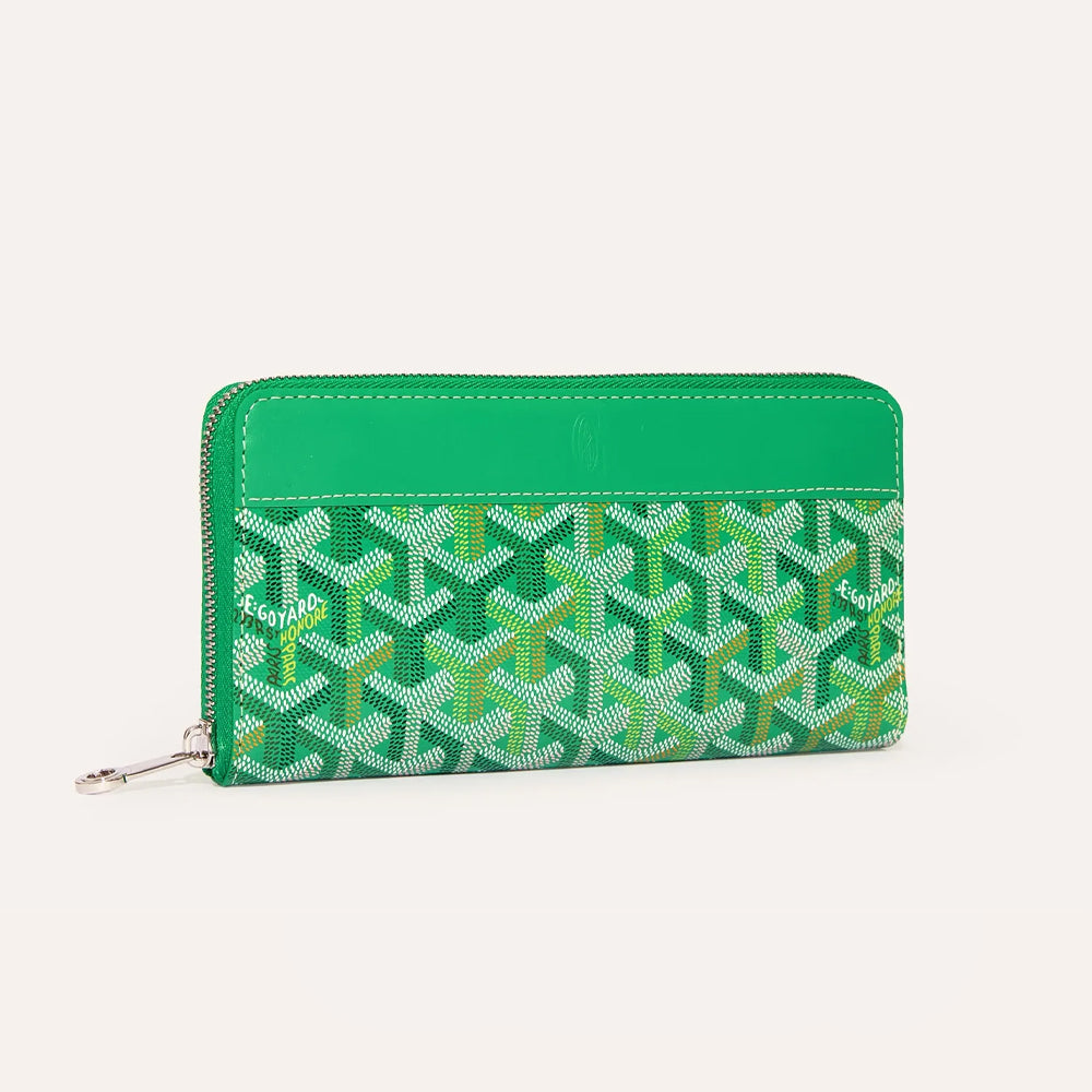 Goyard 2026 Limited Edition Four Seasons Colorful Collection Matignon Large Wallet Stylish Clutch Wallet Card Holder And Zipper Pouch Bag Bags #196797