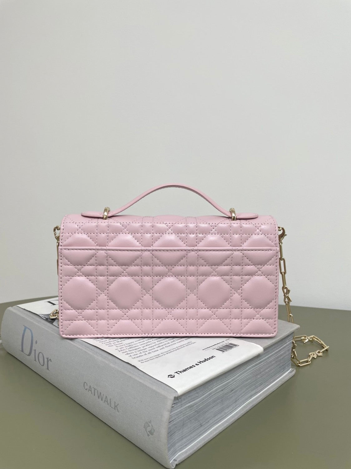 Dior My Mini Women's Crossbody Handbag Light Pink Leather Spring/summer Fashionable Elegant And Casual Bag Bags #84237A