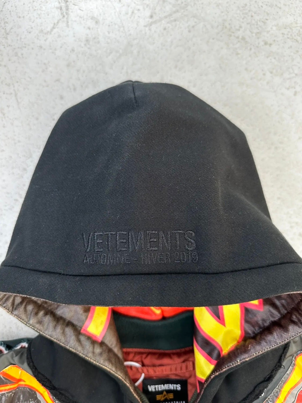 Vetements Man Motorcycle Zipper HoodedJacket #94855