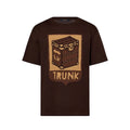 Louis Vuitton Men's Summer Brown Casual Short Sleeve Cotton Loose Intarsia Crewneck T-shirt #98224