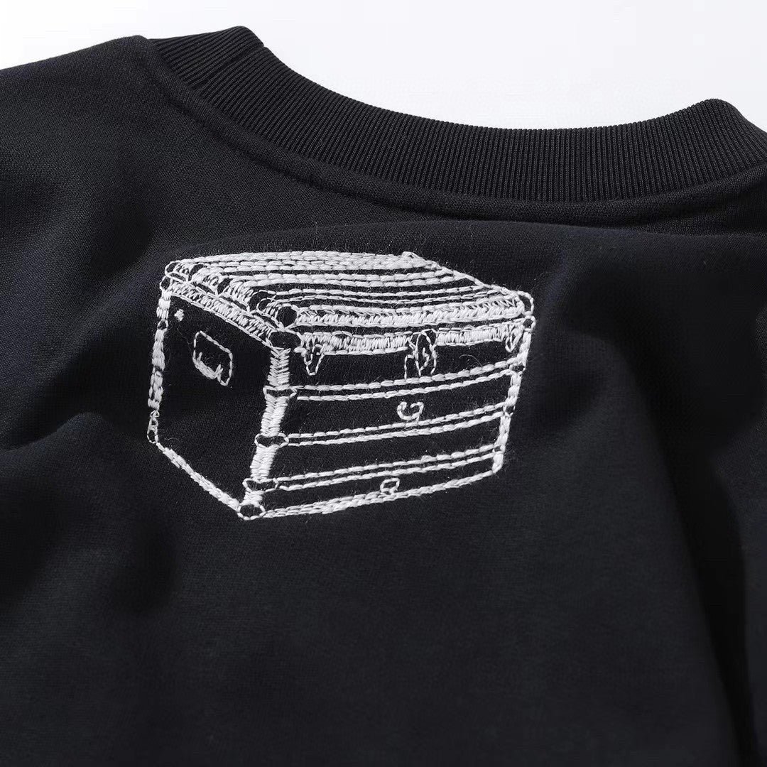 Louis Vuitton Knitted Crew Neck Pullover Sweater #96125