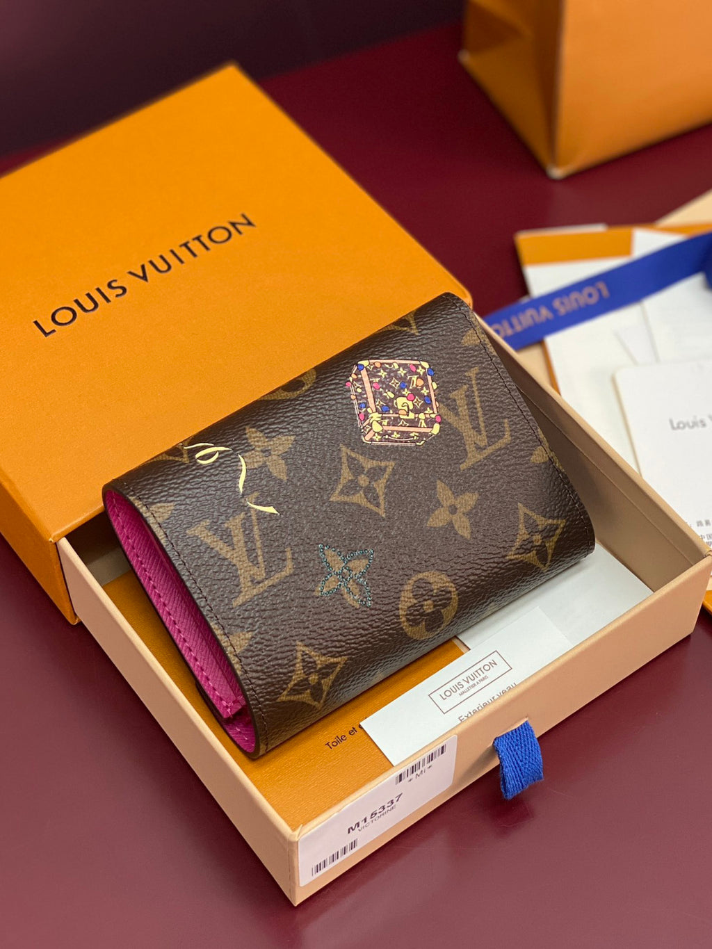 Louis Vuitton Victorine Wallet Monogram Empreinte Leather Wallets #336125