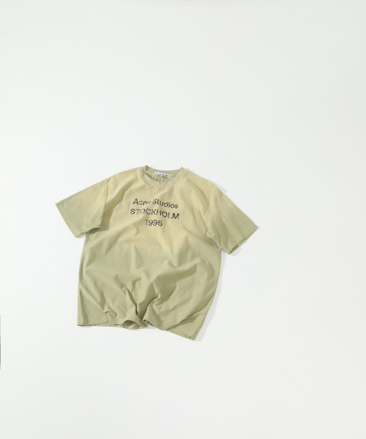 Acne Studios Logo T-shirt Relaxed Fit Cotton #337208