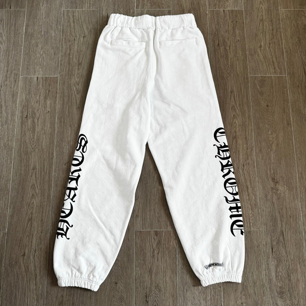 Chrome Hearts All Over Printed Dark Pattern Hooded Sweatshirt Pants #375717