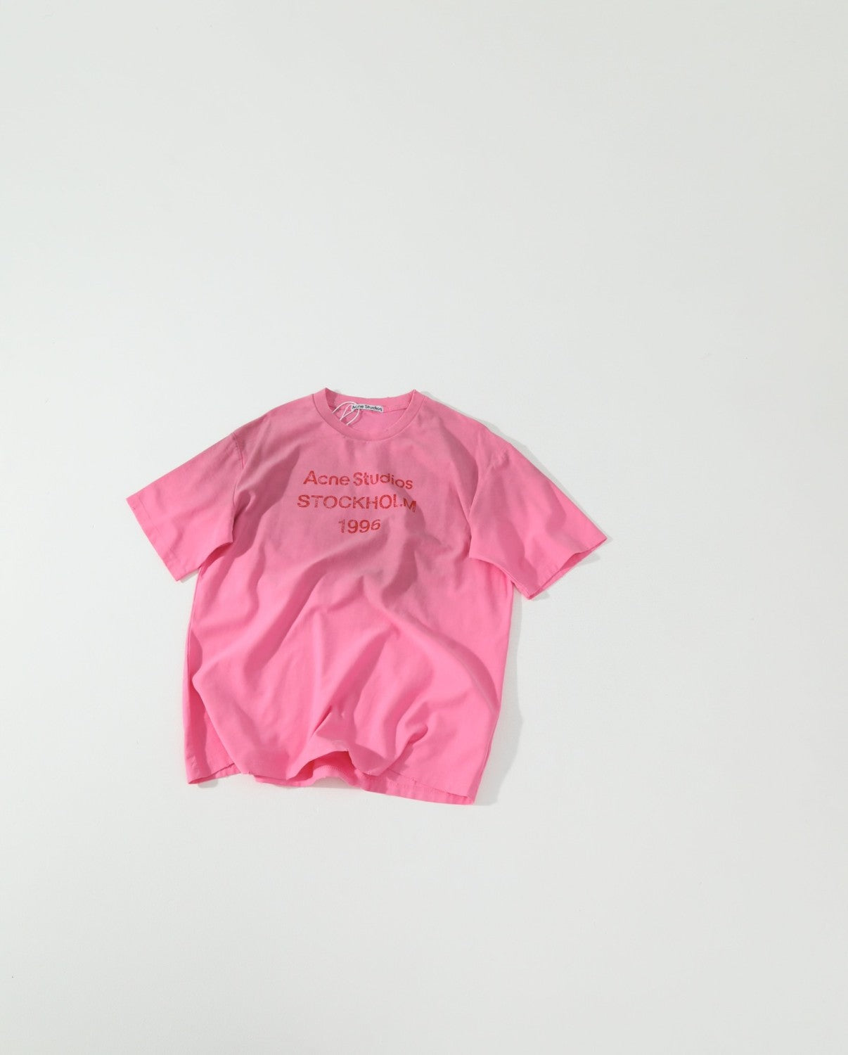 Acne Studios Logo T-shirt Relaxed Fit Cotton #337208