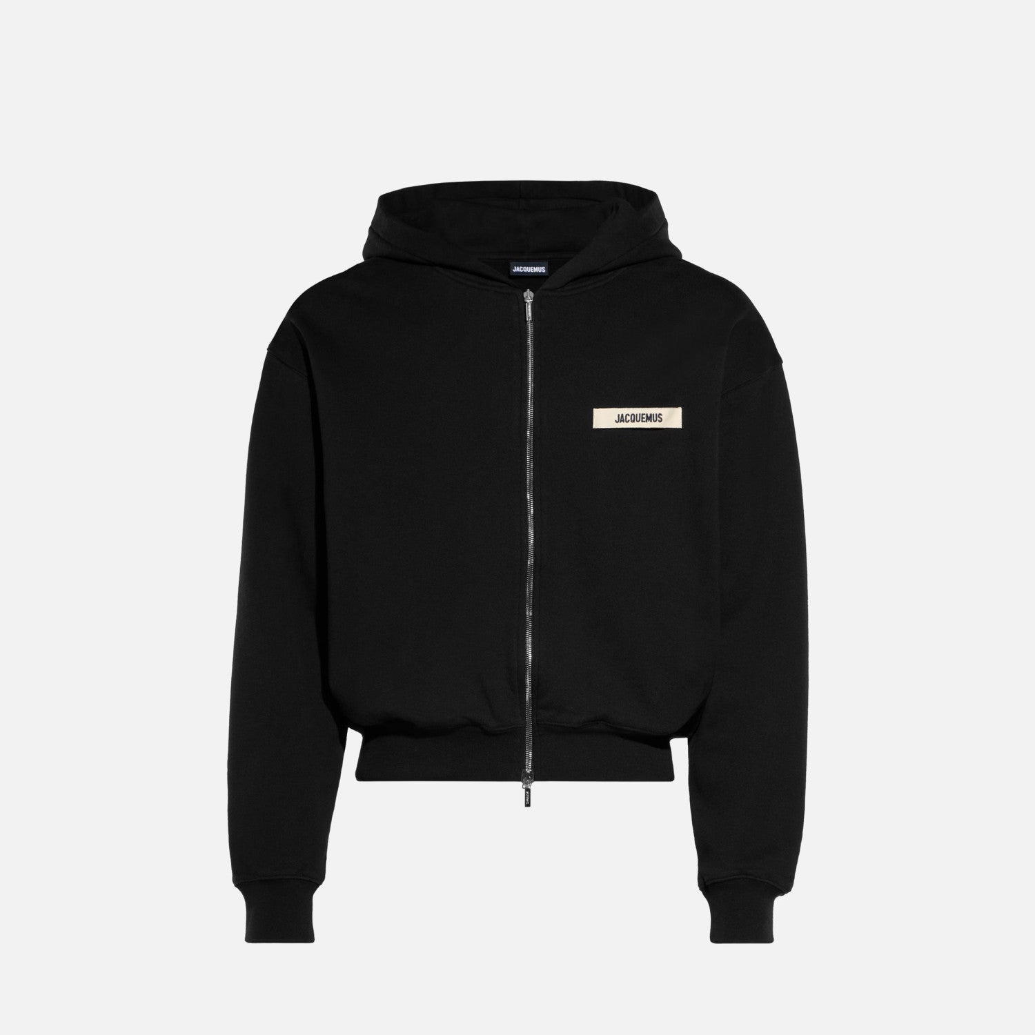 Jacquemus Men's And Women's Spring/fall Fashion Casual Solid Color Hooded Zipper Oversized Sweatshirt Jacket #79531