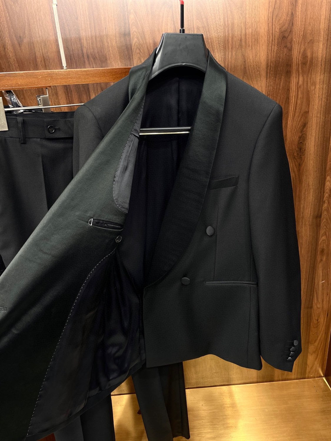 Dior Men's Spring And Autumn Solid Color Lapel Wool Long Sleeve Blazer Jacket Casual Solid Pants Ngvp #9641