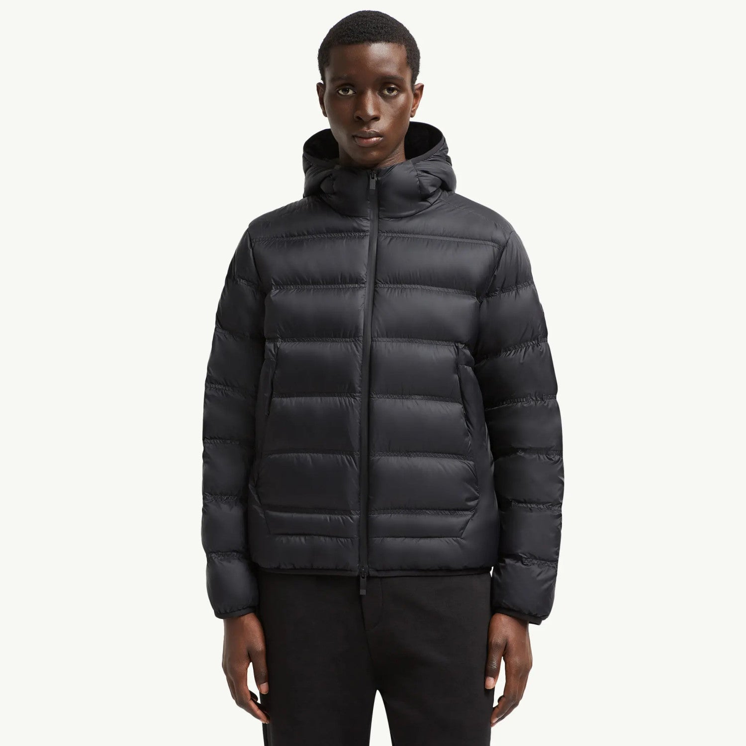 Moncler Gardy Men's Fall/Winter Casual Fashion Solid Color Hooded Zipper Short Length Long Sleeve Down Jacket #79332