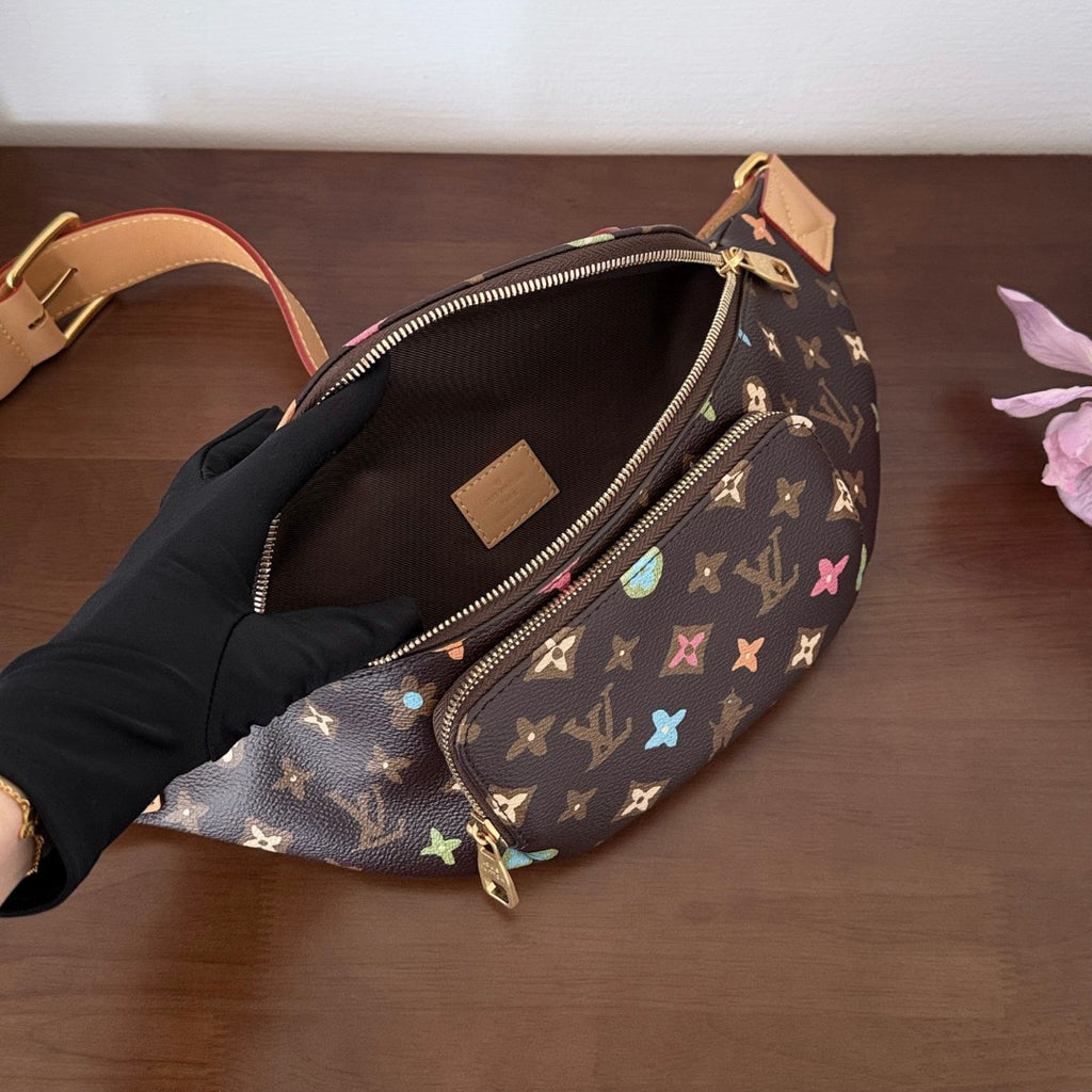 Louis Vuitton Bumbag Chocolate Craggy Monogram #337172