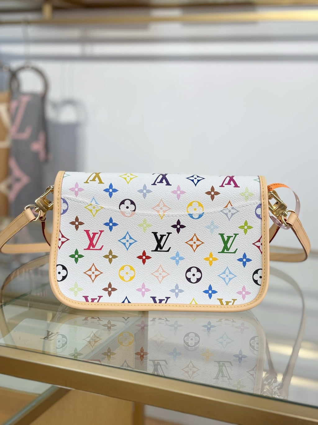 LOUIS VUITTON LV x TM Diane PM Monogram Canvas Handba M27866 #376337