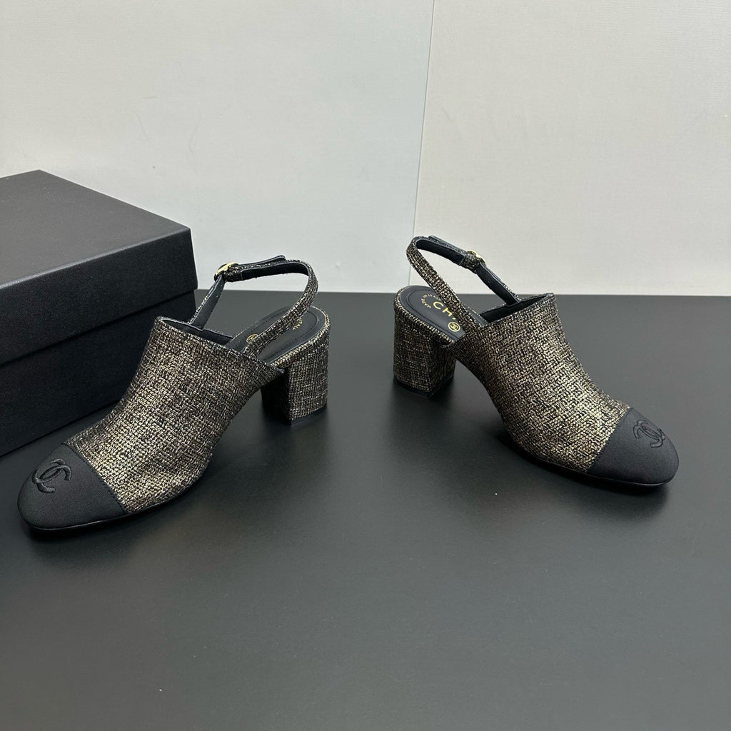 Chanel Women's Back Lace-Up Shoes #333843