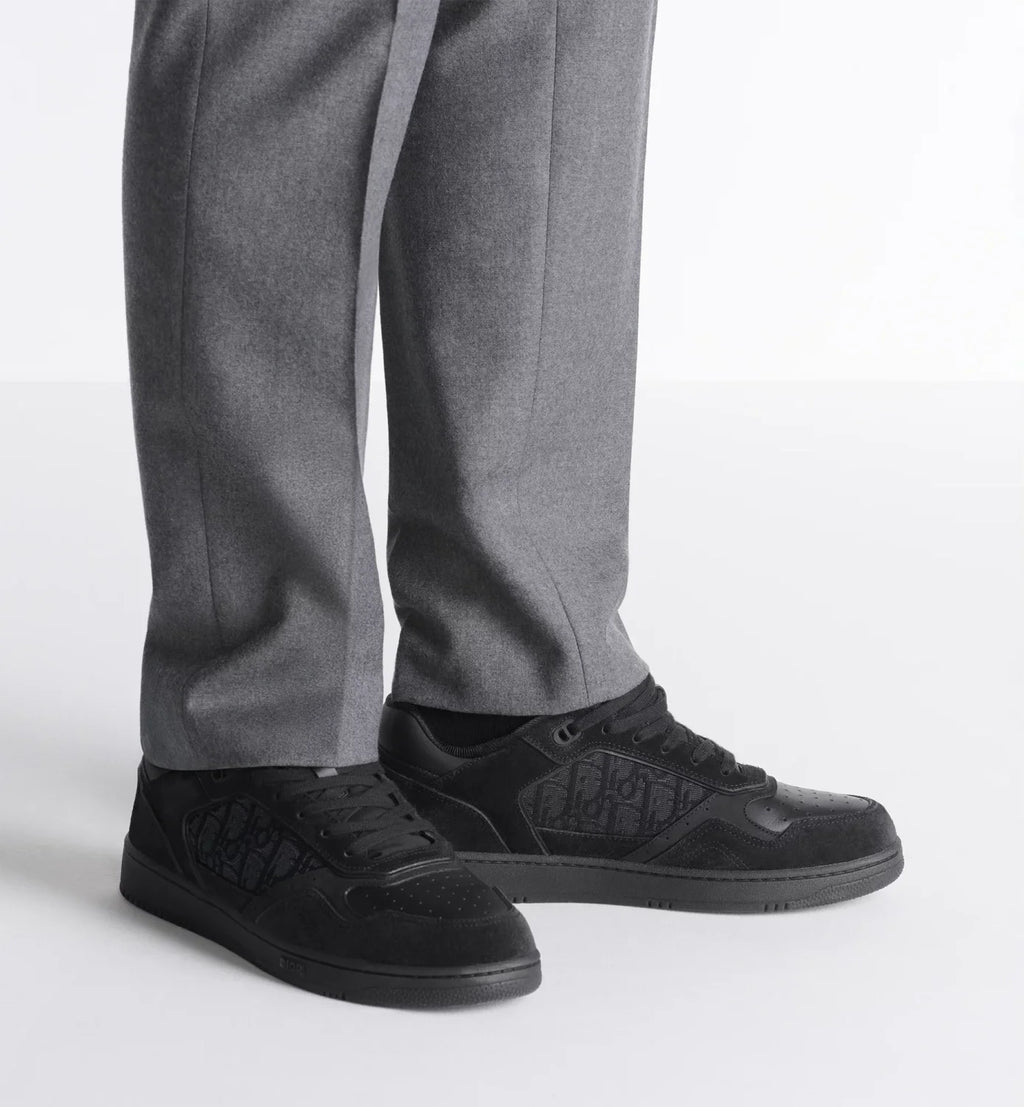 DIOR B27 Uptown Low-Top Sneaker Calfskin Dior Oblique Embossed Suede #376179