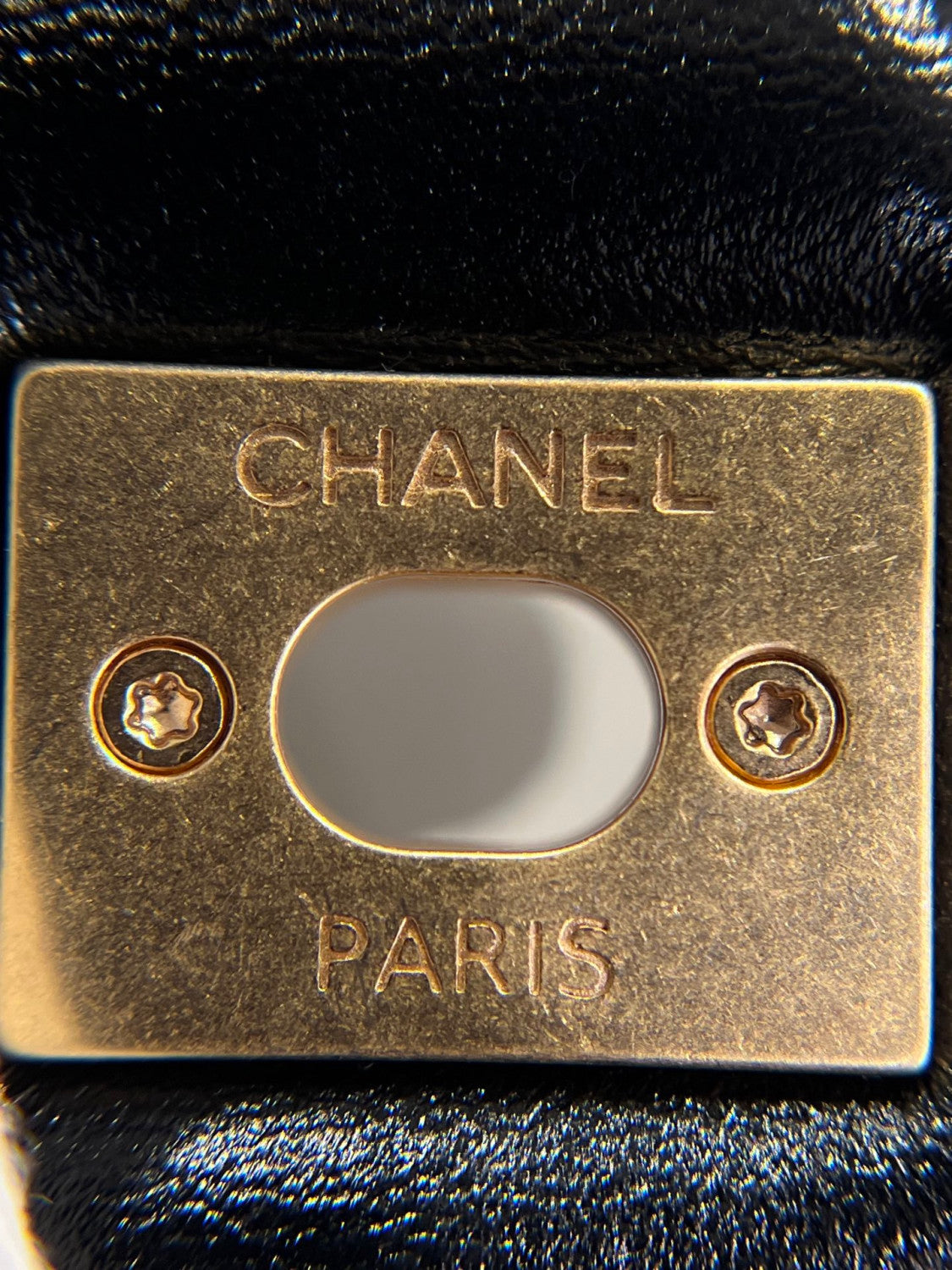 Chanel 24A Chain Shoulder Strap Flap Diamond Shiny Sheepskin Shoulder Crossbody Bag  #333559