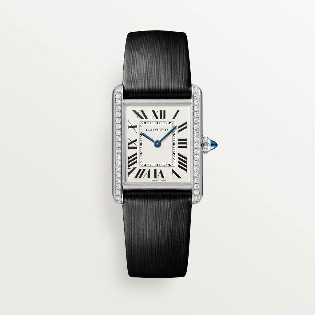 Cartier Tank Must De Cartier Watch Women's Large Gold And Silver Fashionable Temperament Watch #81211