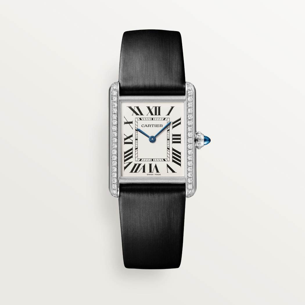 Cartier Tank Must De Cartier Watch Women's Large Gold And Silver Fashionable Temperament Watch #81211