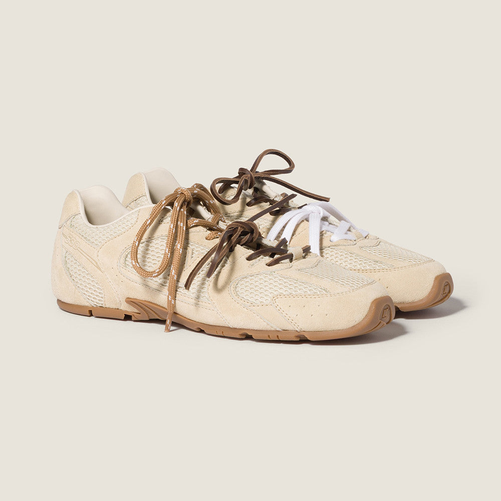 MiuMiu New Balance X MiuMiu 530 Sl Suede And Mesh Sneakers #384881