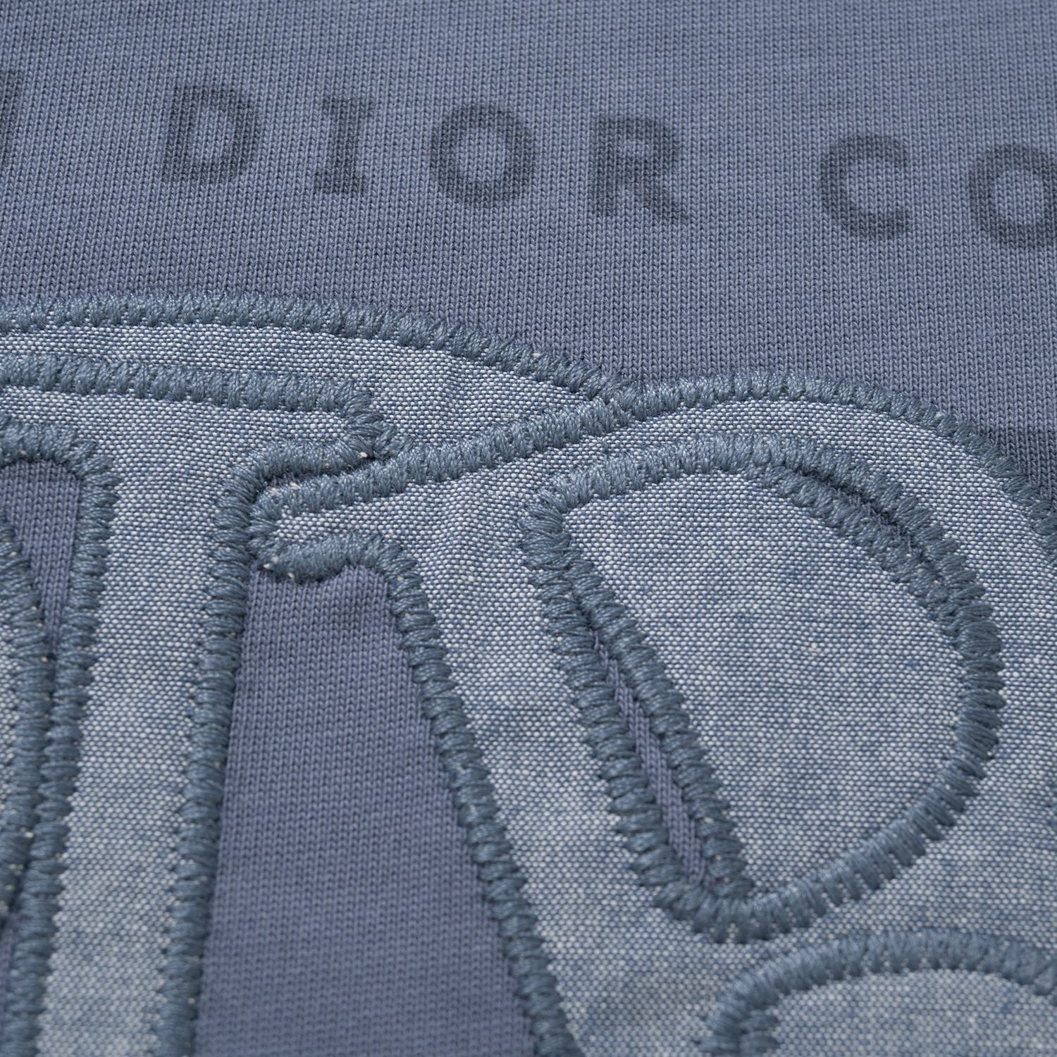 Dior Men's Summer Embroidered Letter Logo Round Neck Cotton Short Sleeve T-Shirt #99357
