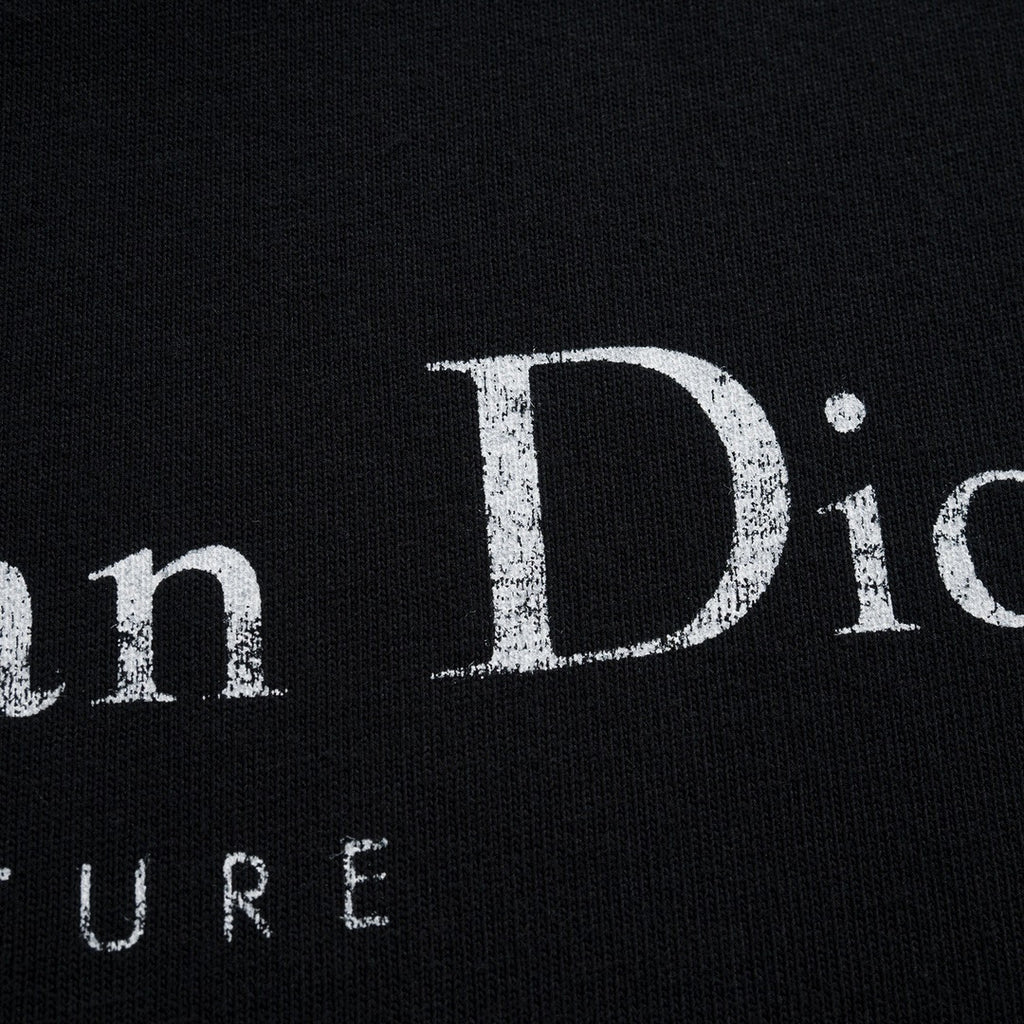 Dior Couture Relaxed-Fit T-Shirt Torn Short Sleeve Solid Colour #96329